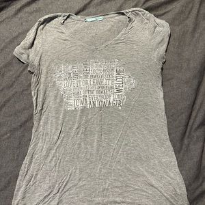 Grey shirt from Maurice’s